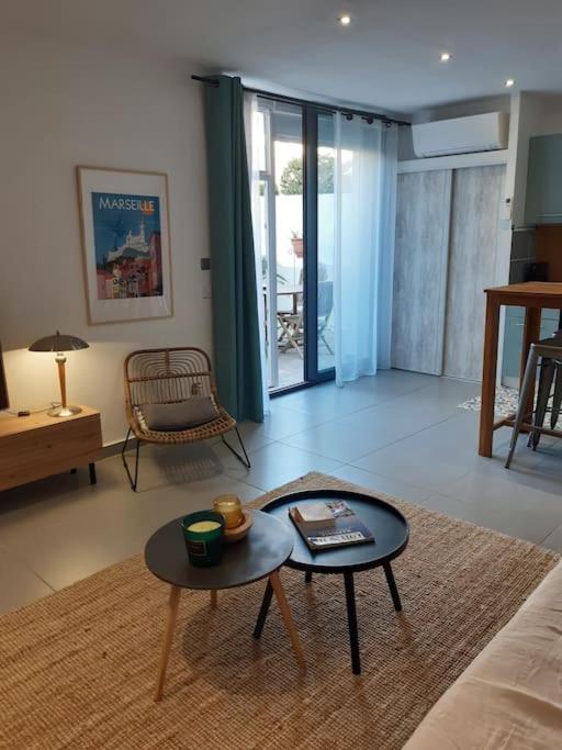 Grand Studio Avec Patio 마르세유 외부 사진