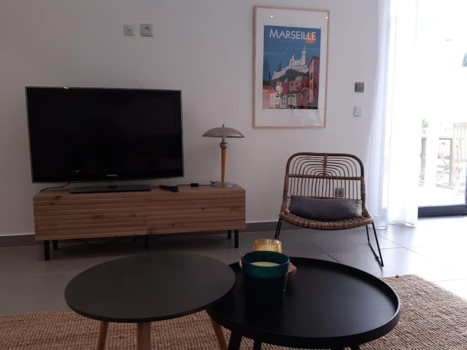 Grand Studio Avec Patio 마르세유 외부 사진