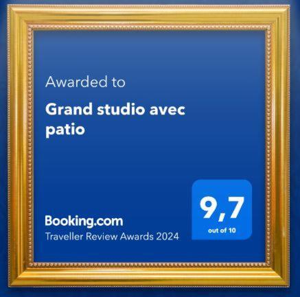 Grand Studio Avec Patio 마르세유 외부 사진
